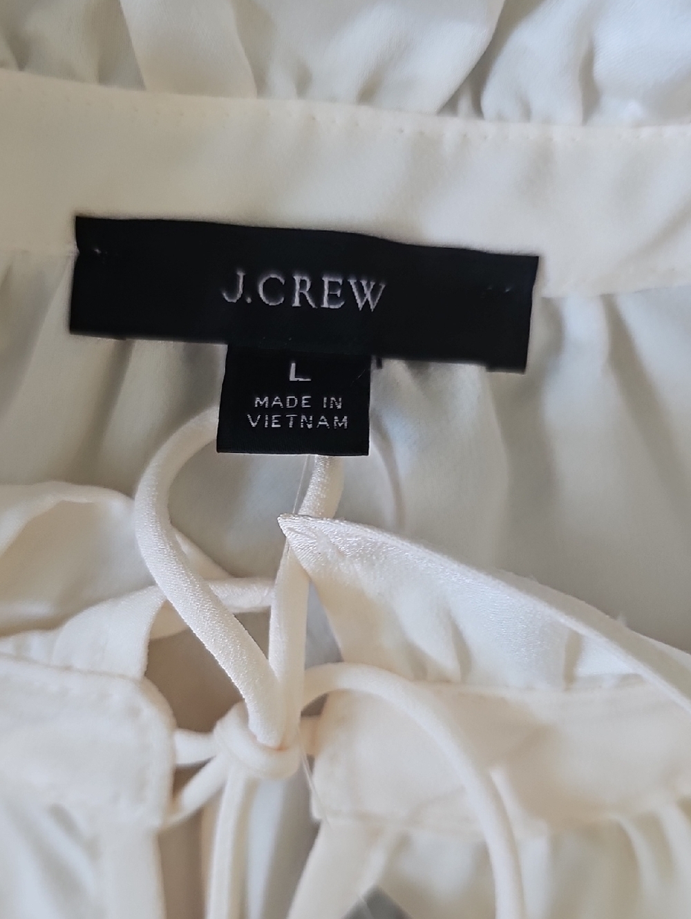 J. Crew - NWT Gathered Ruffle Drapery Top Blouse - Picture 5 of 7